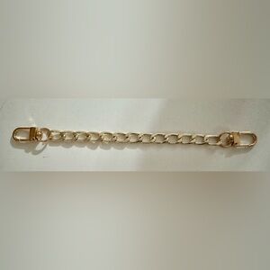 Gold Tone Bag Chain 7.8” NEW